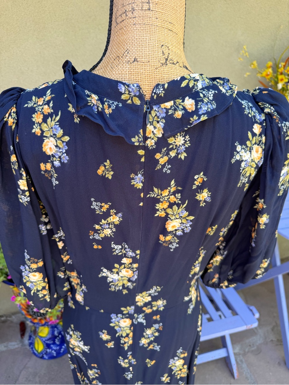 Reformation Brook Vittoria Floral Midi Dress - Picture 12 of 17